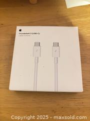 MaxSold Auction: “New” unopened I-phone charger - Hiram (Georgia, USA) SELLER MANAGED Reseller Online Auction - Hiram Acworth Highway (STORAGE)