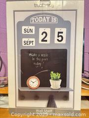 MaxSold Auction: “New” Wall Shelf - Hiram (Georgia, USA) SELLER MANAGED Reseller Online Auction - Hiram Acworth Highway (STORAGE)