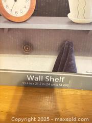 MaxSold Auction: “New” Wall Shelf - Hiram (Georgia, USA) SELLER MANAGED Reseller Online Auction - Hiram Acworth Highway (STORAGE)