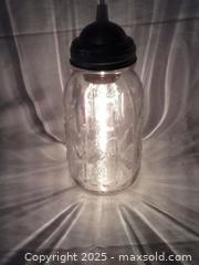 MaxSold Auction: “New” Westinghouse / Kichler Brinley 1-Light Brushed Nickel Jar Pendant - Hiram (Georgia, USA) SELLER MANAGED Reseller Online Auction - Hiram Acworth Highway (STORAGE)