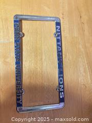 MaxSold Auction: Penn state tag frame - Hiram (Georgia, USA) SELLER MANAGED Reseller Online Auction - Hiram Acworth Highway (STORAGE)