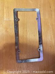 MaxSold Auction: Penn state tag frame - Hiram (Georgia, USA) SELLER MANAGED Reseller Online Auction - Hiram Acworth Highway (STORAGE)