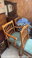 MaxSold Auction: Queen Anne Dining Table w/6 chairs - Hiram (Georgia, USA) SELLER MANAGED Reseller Online Auction - Hiram Acworth Highway (STORAGE)