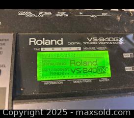 MaxSold Auction: Roland VS-840GX  - Hiram (Georgia, USA) SELLER MANAGED Reseller Online Auction - Hiram Acworth Highway (STORAGE)