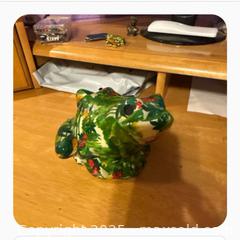 MaxSold Auction: Talavera Frog Figurine - Hiram (Georgia, USA) SELLER MANAGED Reseller Online Auction - Hiram Acworth Highway (STORAGE)