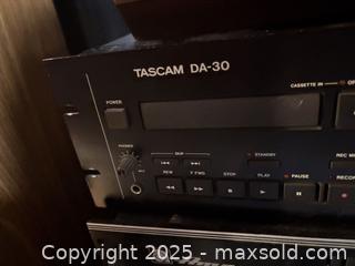 MaxSold Auction: TASCAM DA-30 - Hiram (Georgia, USA) SELLER MANAGED Reseller Online Auction - Hiram Acworth Highway (STORAGE)