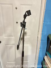 MaxSold Auction: Tri-pod style Microphone stand - Hiram (Georgia, USA) SELLER MANAGED Reseller Online Auction - Hiram Acworth Highway (STORAGE)