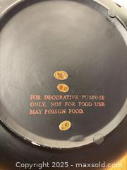 MaxSold Auction: Vernon Ware by Metlox Decorative Plate with Lilac Design - Hiram (Georgia, USA) SELLER MANAGED Reseller Online Auction - Hiram Acworth Highway (STORAGE)