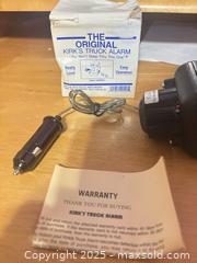 MaxSold Auction: Vintage NOS Kirk’s Alarm clock “Truckers Alarm clock” - Hiram (Georgia, USA) SELLER MANAGED Reseller Online Auction - Hiram Acworth Highway (STORAGE)