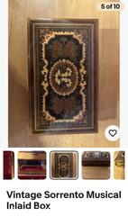 MaxSold Auction: Vintage Sorrento Musical Inlaid Box - Hiram (Georgia, USA) SELLER MANAGED Reseller Online Auction - Hiram Acworth Highway (STORAGE)