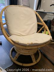 MaxSold Auction: Bamboo Framed Chair - Deseronto (Ontario, Canada) SELLER MANAGED Downsizing Online Auction - Mill Street