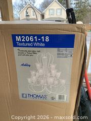 MaxSold Auction: Large 15-light Ornate Chandelier #3 - Deseronto (Ontario, Canada) SELLER MANAGED Downsizing Online Auction - Mill Street