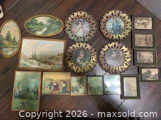 MaxSold Auction: Lot Of Small Vintage Artwork - Deseronto (Ontario, Canada) SELLER MANAGED Downsizing Online Auction - Mill Street
