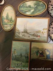 MaxSold Auction: Lot Of Small Vintage Artwork - Deseronto (Ontario, Canada) SELLER MANAGED Downsizing Online Auction - Mill Street