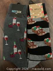MaxSold Auction: Men’s Graphic Socks (2 Pack) - Deseronto (Ontario, Canada) SELLER MANAGED Downsizing Online Auction - Mill Street