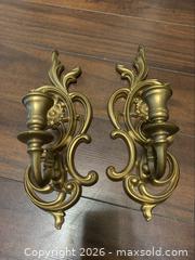 MaxSold Auction: Vintage Mirror And Syroco Sconces - Deseronto (Ontario, Canada) SELLER MANAGED Downsizing Online Auction - Mill Street