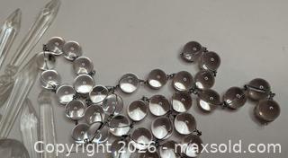 MaxSold Auction: Chandelier Crystal Prisms - Clear Glass/Leaded Crystal, Multiple - Toronto (Ontario, Canada) SELLER MANAGED Downsizing Online Auction - Ferris Road