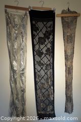 MaxSold Auction: Lot of 3 Women's Long Rectangular Silk & Chiffon Scarves - Toronto (Ontario, Canada) SELLER MANAGED Downsizing Online Auction - Ferris Road