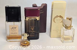 MaxSold Auction: Lot of Mixed Perfume Bottles — Jean Patou, Cartier, Annick Goutal - Toronto (Ontario, Canada) SELLER MANAGED Downsizing Online Auction - Ferris Road