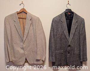MaxSold Auction: Men's Wool-Blend Tweed Suit Jacket, Cosmo (Studio 267) & Eaton - Toronto (Ontario, Canada) SELLER MANAGED Downsizing Online Auction - Ferris Road