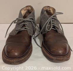 MaxSold Auction: Well Bred Lace-Up Dress Shoes US 9 Brown/Grey - Toronto (Ontario, Canada) SELLER MANAGED Downsizing Online Auction - Ferris Road