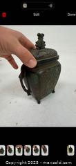 MaxSold Auction: Antique Cast Iron/bronze Chinese censer urn vessel - Concord (California, USA) SELLER MANAGED Estate Sale Online Auction - Landana Drive