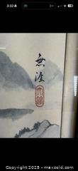 MaxSold Auction: Antique Chinese Signed Stamped Original Watercolor Painting Calligraphy Republic - Concord (California, USA) SELLER MANAGED Estate Sale Online Auction - Landana Drive