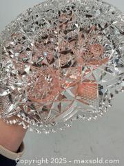 MaxSold Auction: Antique hand cut crystal plate - Concord (California, USA) SELLER MANAGED Estate Sale Online Auction - Landana Drive