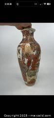 MaxSold Auction: Antique Japanese Meiji Period Satsuma British Export Vase 18.5” Tall  - Concord (California, USA) SELLER MANAGED Estate Sale Online Auction - Landana Drive