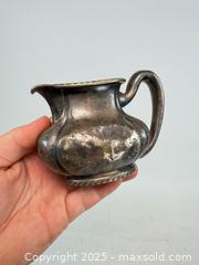 MaxSold Auction: Antique silver soldered metal pitcher - Concord (California, USA) SELLER MANAGED Estate Sale Online Auction - Landana Drive