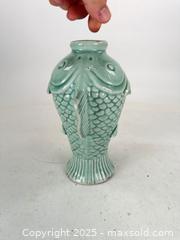MaxSold Auction: Chinese longquan jade celadon-glazed twin fish-form vasea - Concord (California, USA) SELLER MANAGED Estate Sale Online Auction - Landana Drive