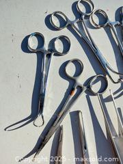 MaxSold Auction: Group Lot, 14 vintage German and USA made stainless steel doctor surgical tools - Concord (California, USA) SELLER MANAGED Estate Sale Online Auction - Landana Drive
