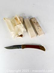 MaxSold Auction: Group lot 3 brand new NOS Buck Knife Tiger Brand 2 - Concord (California, USA) SELLER MANAGED Estate Sale Online Auction - Landana Drive