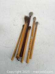 MaxSold Auction: Group Lot Antique Chinese calligraphy brushes - Concord (California, USA) SELLER MANAGED Estate Sale Online Auction - Landana Drive