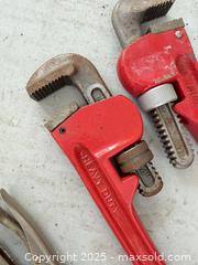 MaxSold Auction: Group Lot, pipe wrench, and vice grips - Concord (California, USA) SELLER MANAGED Estate Sale Online Auction - Landana Drive