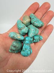 MaxSold Auction: Group lot turquoise rock specimens - Concord (California, USA) SELLER MANAGED Estate Sale Online Auction - Landana Drive