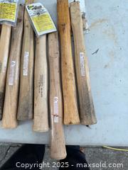 MaxSold Auction: Group Lot USA made hammer handles new old stock - Concord (California, USA) SELLER MANAGED Estate Sale Online Auction - Landana Drive