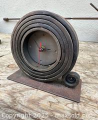 MaxSold Auction: Hand forged blacksmith made clock - Concord (California, USA) SELLER MANAGED Estate Sale Online Auction - Landana Drive
