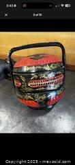 MaxSold Auction: JAPANESE RED AND BLACK LACQUER WICKER TWO-TIER PICNIC BASKET 1960’s - Concord (California, USA) SELLER MANAGED Estate Sale Online Auction - Landana Drive