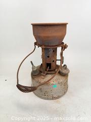 MaxSold Auction: Large antique gas powered foundry/crucible - Concord (California, USA) SELLER MANAGED Estate Sale Online Auction - Landana Drive