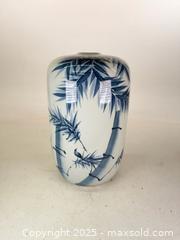 MaxSold Auction: Large antique Japanese early 1900s porcelain handpainted vase bamboo - Concord (California, USA) SELLER MANAGED Estate Sale Online Auction - Landana Drive