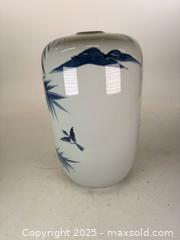MaxSold Auction: Large antique Japanese early 1900s porcelain handpainted vase bamboo - Concord (California, USA) SELLER MANAGED Estate Sale Online Auction - Landana Drive