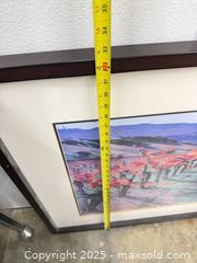 MaxSold Auction: Large vintage framed winery artwork - Concord (California, USA) SELLER MANAGED Estate Sale Online Auction - Landana Drive