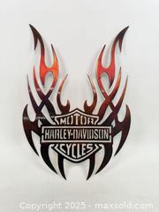 MaxSold Auction: Laser cut steel Harley Davidson, motorcycles, fire sign - Concord (California, USA) SELLER MANAGED Estate Sale Online Auction - Landana Drive