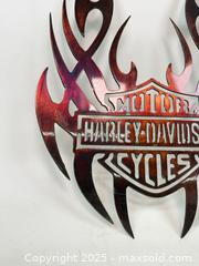 MaxSold Auction: Laser cut steel Harley Davidson, motorcycles, fire sign - Concord (California, USA) SELLER MANAGED Estate Sale Online Auction - Landana Drive