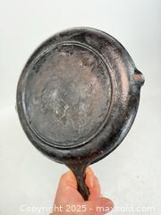 MaxSold Auction: Mid 1800s gate marked thick cast cast-iron griddle - Concord (California, USA) SELLER MANAGED Estate Sale Online Auction - Landana Drive