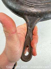 MaxSold Auction: Mid 1800s gate marked thick cast cast-iron griddle - Concord (California, USA) SELLER MANAGED Estate Sale Online Auction - Landana Drive