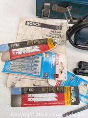 MaxSold Auction: Nice Bosch 1581 VS variable speed jigsaw with extras - Concord (California, USA) SELLER MANAGED Estate Sale Online Auction - Landana Drive