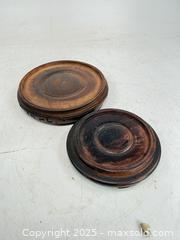 MaxSold Auction: Pair Antique Chinese Asian wood stands - Concord (California, USA) SELLER MANAGED Estate Sale Online Auction - Landana Drive