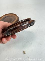 MaxSold Auction: Pair Antique Chinese Asian wood stands - Concord (California, USA) SELLER MANAGED Estate Sale Online Auction - Landana Drive